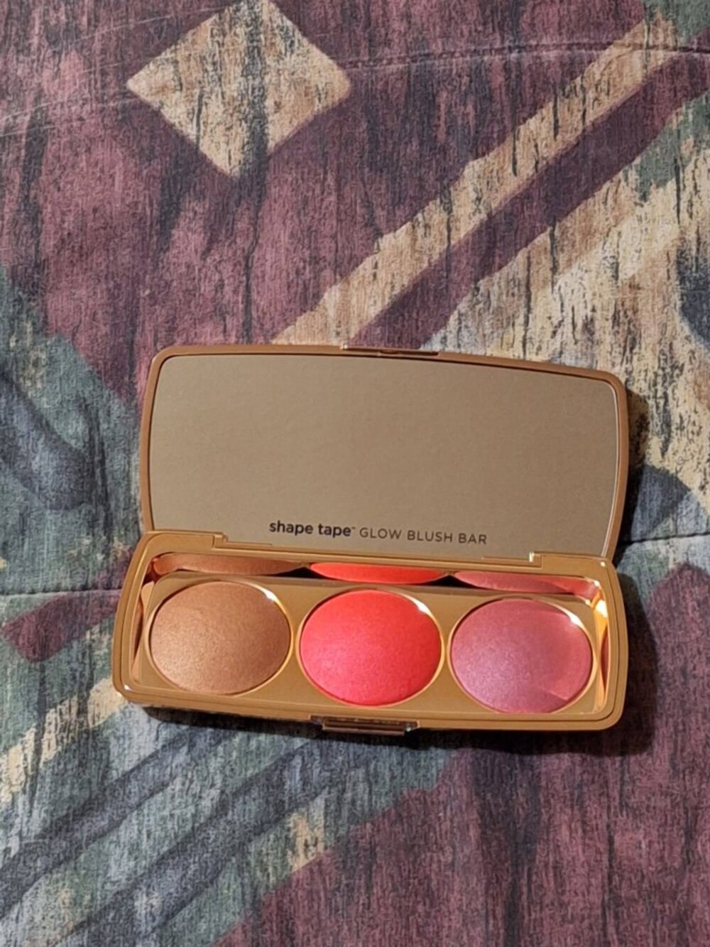 Title: Tarte Shape Tape Glow Blush Bar (Berry) – NEW – Blush & Highlight Palette